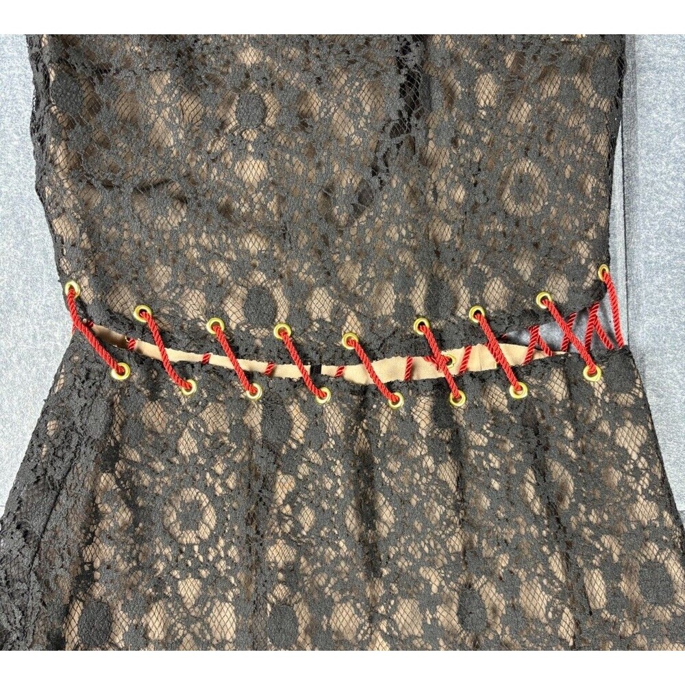 Sandra Mansour FW 2016 Black Lace Mini Dress Womens EU 36 US 0 XS NWT MSRP $1850 - Picture 9 of 16